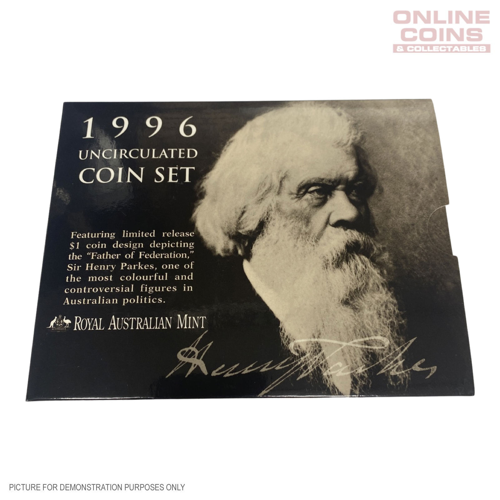 1996 Six Coin Uncirculated Year Set - Sir Henry Parkes